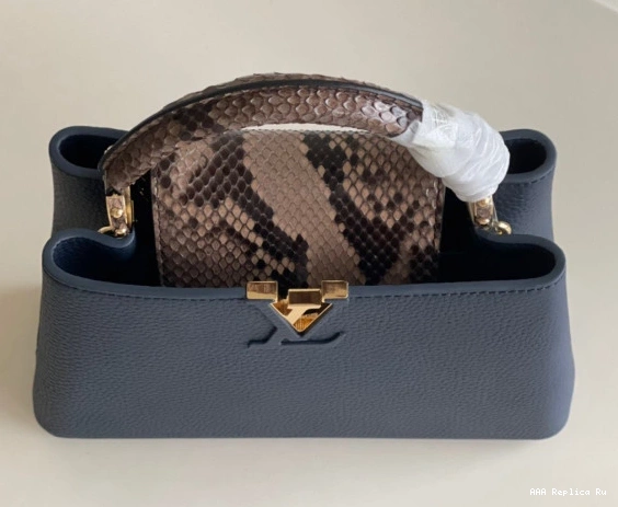 AAA Pruses Bags LOUIS CAPUCINES VUITTON BB 0822